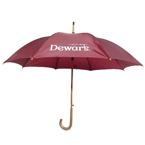 23 Inch Red Stick Umbrella - Color: Different Available