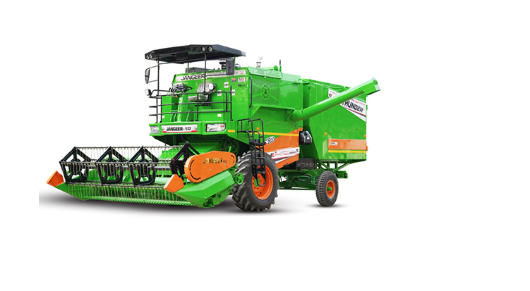 Jangeer Combine Harvester 512 - Color: Green