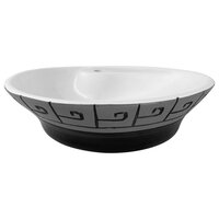 Designer Round Shaped Ceramic Wash Basin - Installation Type: Above Counter