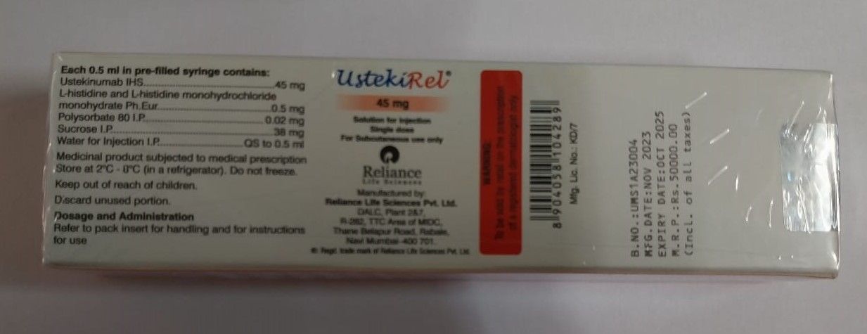 Ustekirel 45mg 