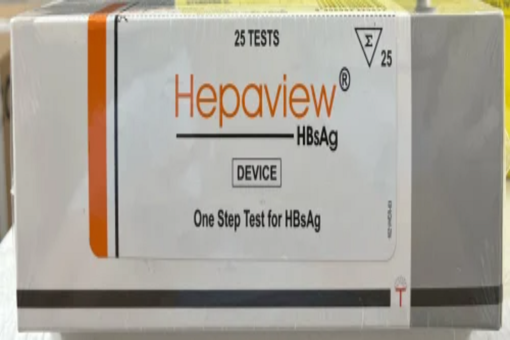 Tulip Hepavew Hbsag Rapid Test Card