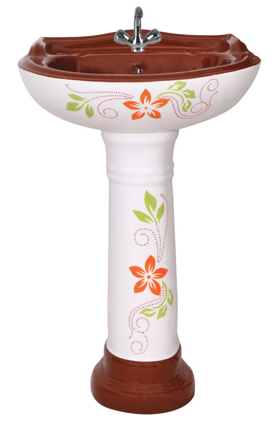 vitrosa set pedestal Basin