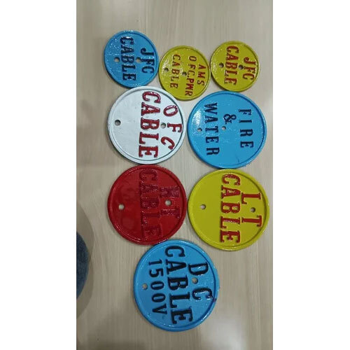 Cable route marker telecommunication use
