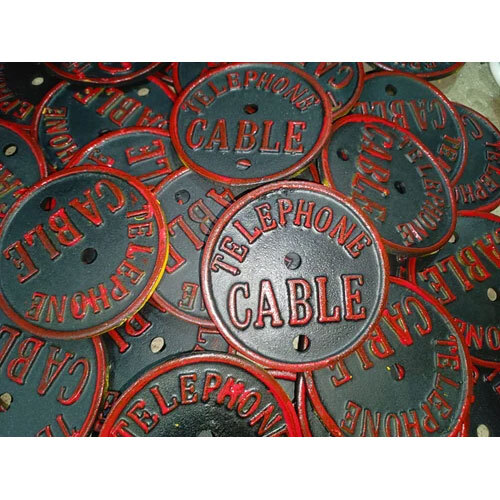 Telephone cable route marker
