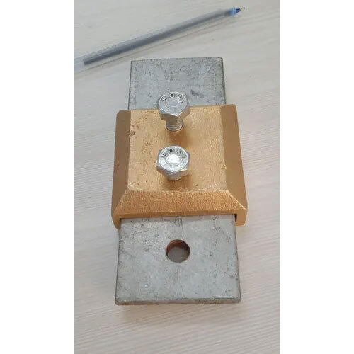 Oblong Test Brass Clamp