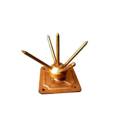 50 Hz Copper Lighting Arrester - Color: Golden