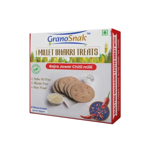 Bajra Jowar Chilli Milli Snack