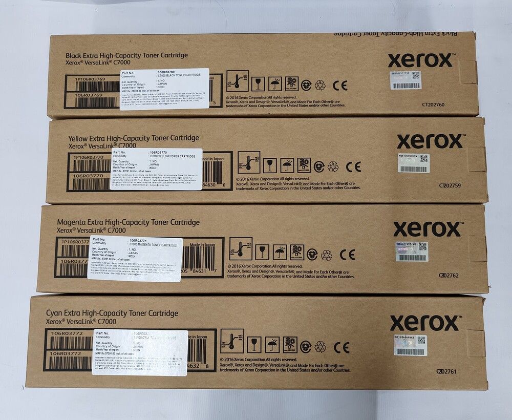 Xerox C7000 Set of 4 Colour Toner Cartridge