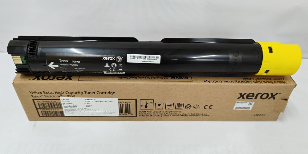 Xerox C7000 Set Of 4 Colour Toner Cartridge - Color: Black