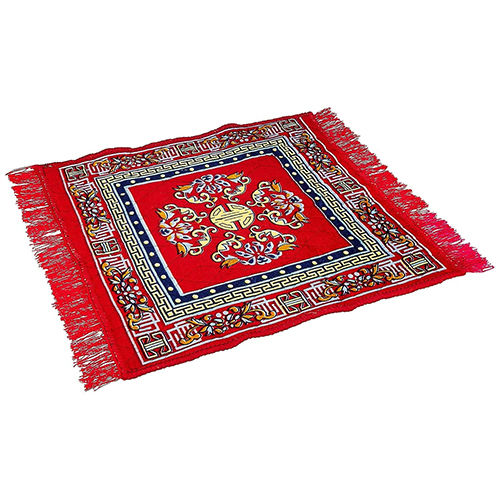 19X19 Ctc Prayer Mats - Color: Red