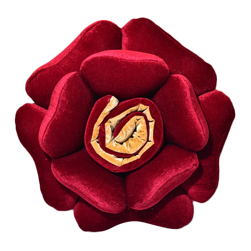 16X16 Rose Cushion - Color: Multi