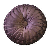 Holland Tyre Cushion - Multi-color, Round Shape, Plain Dyed Pattern | Versatile Home Decor Accent For Living Room And Bedroom