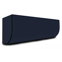 Split AC Cover - Cotton, Waterproof Material | Elegant Plain Style with Sturdy Stitching, Versatile Fit for Most Split AC Models