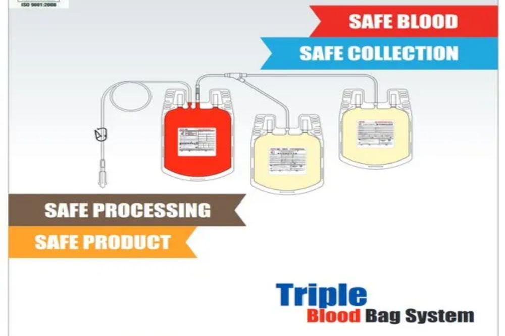 TRIPLE BLOOD BAG