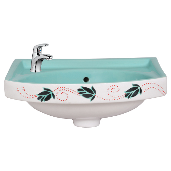 Vitrosa Wash Basin - Installation Type: Wall Mounted