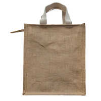 Jute Plain Bags - High-Quality Jute Material, Available in Different Sizes, Eco-Friendly Brown Color, Versatile Plain Pattern for Shopping
