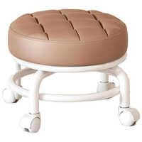 Low Round Roller Seat Stool - Multicolored Design, Various Sizes | Ideal for Home Use, Perfect for Babies' Comfort and Play