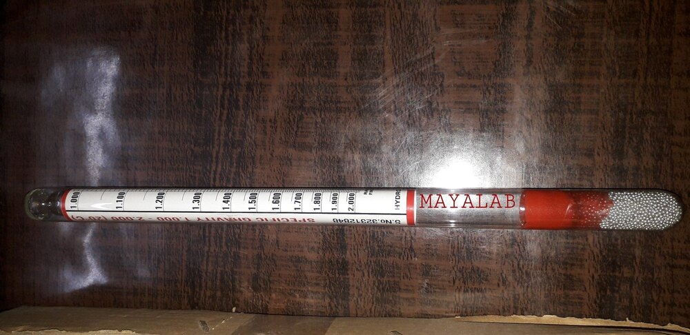 HYDROMETER , SPECIFIC GTAVITY HYDROMETER