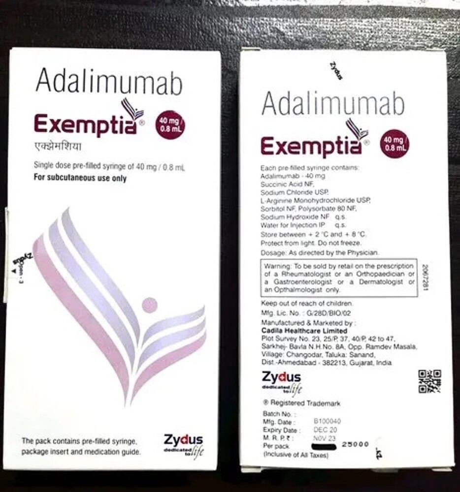 Adalimumab Exemptia