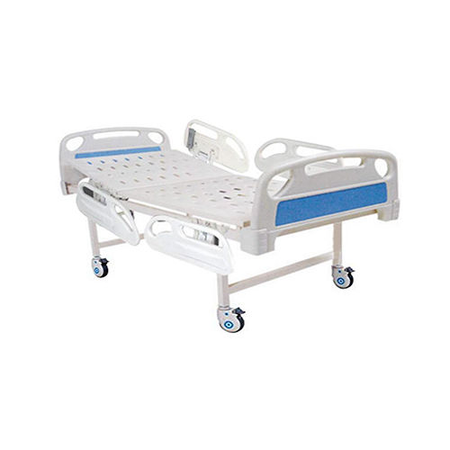 Motorized Super Deluxe Semi Fowler Bed - Color: White