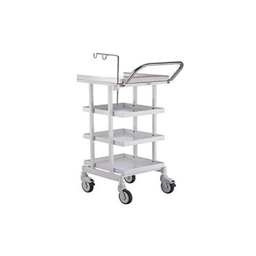 Ms Powder Coated Ecg Trolley - Feature: Durable