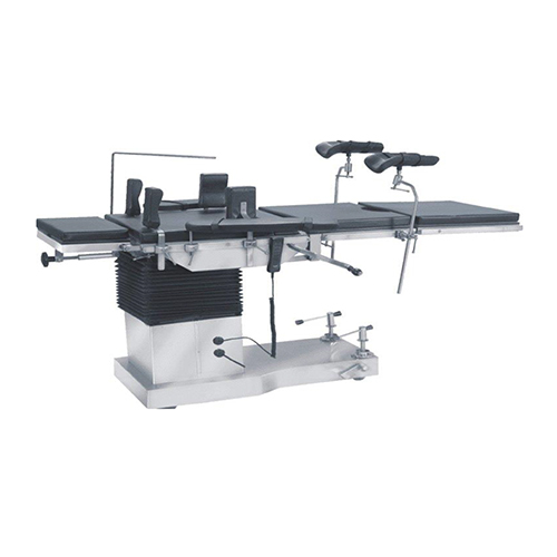 C Arm Compatible Operating Table - Color: Black