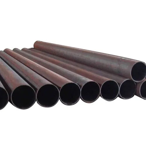 Seamless Carbon Steel Round Pipe - Color: Silver