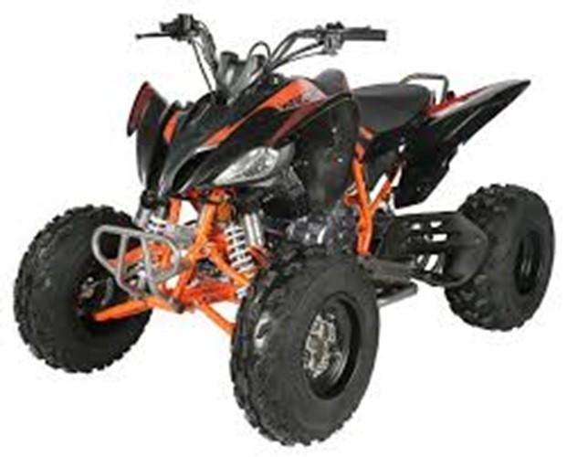 Pentora 250cc Sport ATV, 4-Speed Manual with Reverse