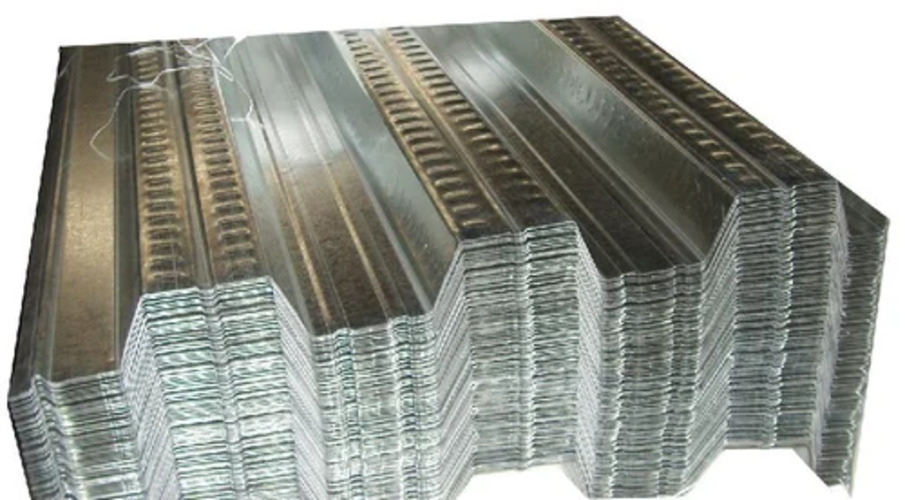 Metal Decking Sheets - 0.80 Mm To 1.50 Mm Thickness, 80 Gsm To 275 Gsm Zinc Coated | High Load-bearing Capacity, Optimized Concrete Bonding, Corrosion Resistance, Lightweight Design