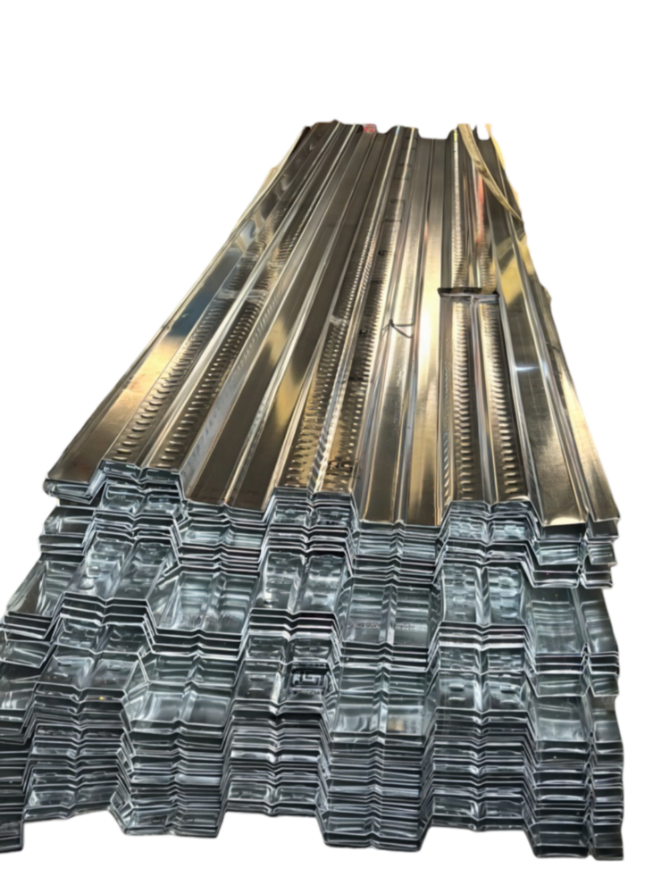 Metal Decking Sheets - 0.80 Mm To 1.50 Mm Thickness, 80 Gsm To 275 Gsm Zinc Coated | High Load-bearing Capacity, Optimized Concrete Bonding, Corrosion Resistance, Lightweight Design