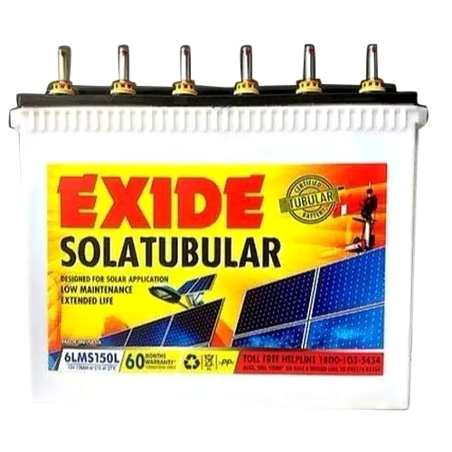 Exide LMS150L ट्यूबुलर सौर बैटरी