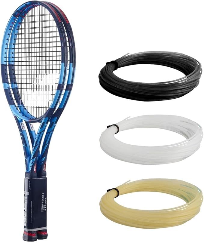 Babolat Pure Drive 98 x2 Tennis Racquet (10th Gen) Strung w 16g Babolat Syn Gut at Mid-Range Tension