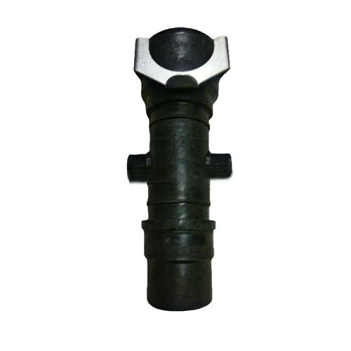 Hdpe Sprinkler Pipe Foot Batten Adaptor - Color: Black