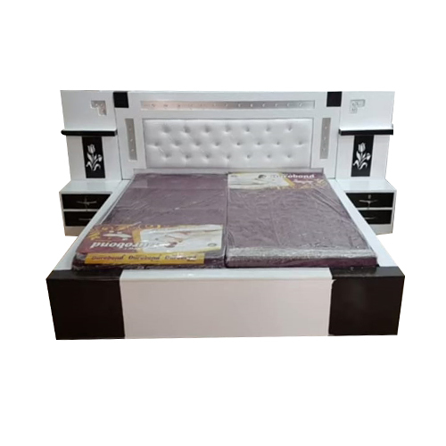 Hardwood Double Bed - Design: One Piece