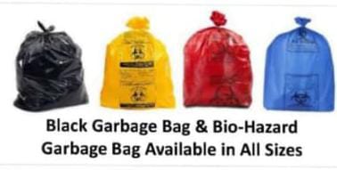 Garbage Bags - Color: Black