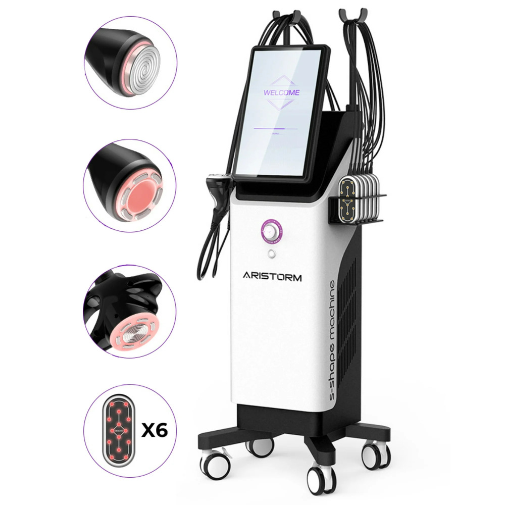 Professional 4-in-1 S-Shape Body Sculpting Machine for Beauty Salon, Studio Body Massager Machine for Arms Belly Waist Thigh Legs