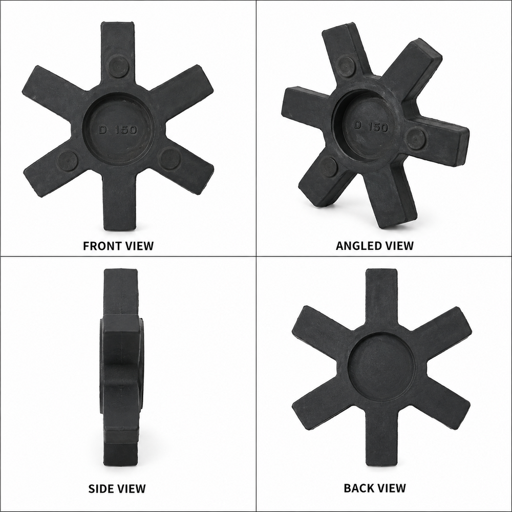 Ego Gold Rubber Star Coupling