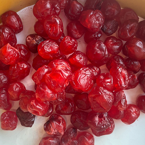 Dried Cherry - Food Grade, Open-Air Cultivated, Resealable Packaging | Sweet and Tangy Snacking Experience with 6-Month Shelf Life
