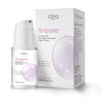 Snipore Night Cream - Smooth Texture, All Skin Types | Smudge-proof, Hydrating Formula For Facial Use, Reduces Fine Lines And Wrinkles