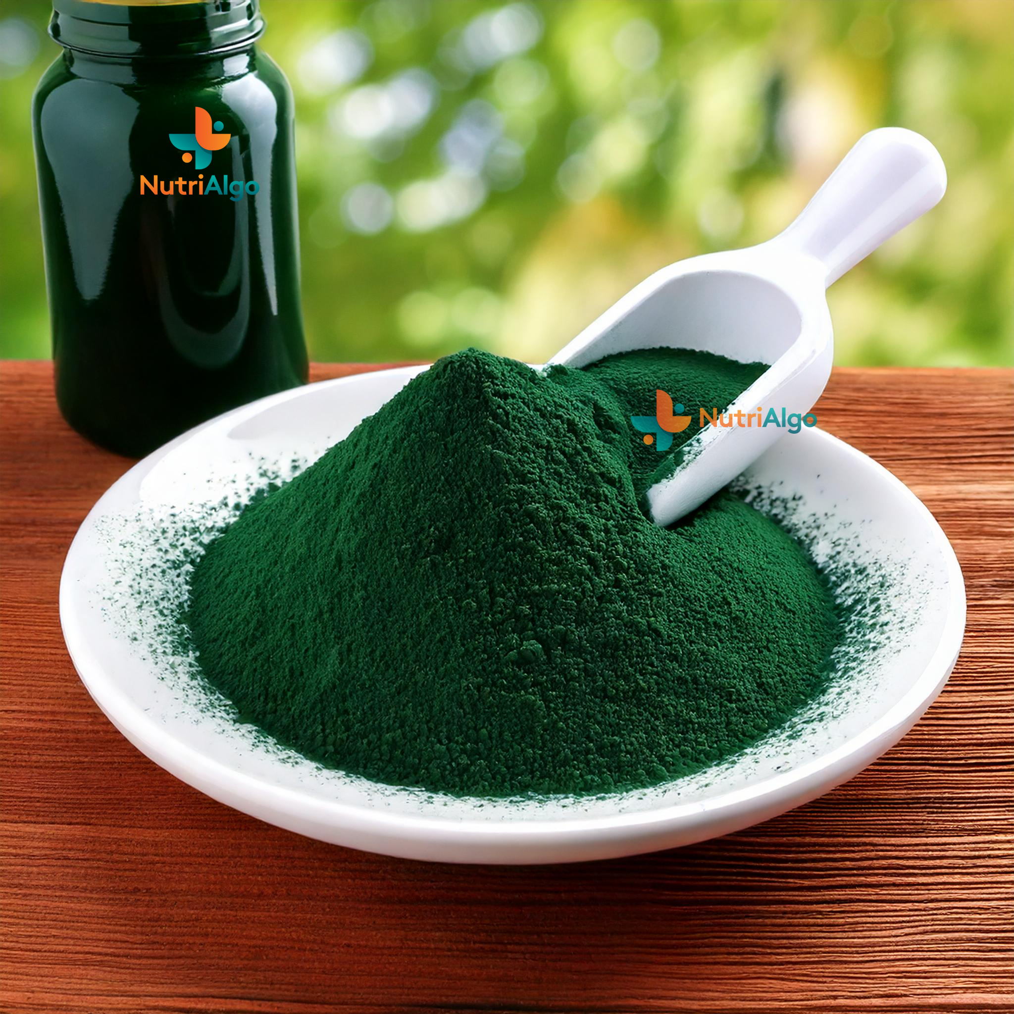 Spirulina Fruit Powder For Kids - Plant-based Superfood Blend | 100% Vegan, Dairy-free, Gluten-free, Supports Immunity And Growth