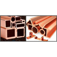 Copper Section And Profile - Alloy Grade Industrial Material, Golden Color, Warranty Included