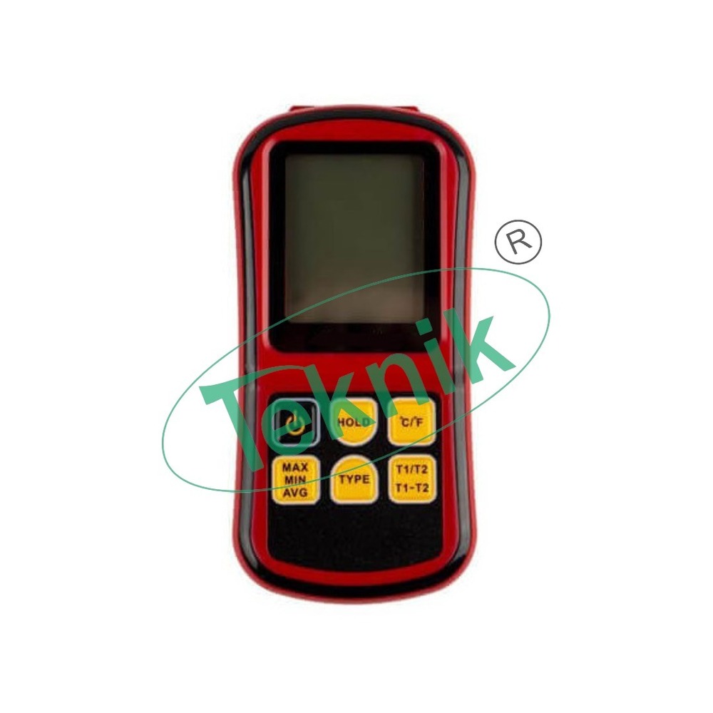 Thermometer And Thermocouple - Range -20/110 C And 200/1300 C, Resolution 0.035 / 0.39 C | General Lab Equipment Use, Precision Measurement