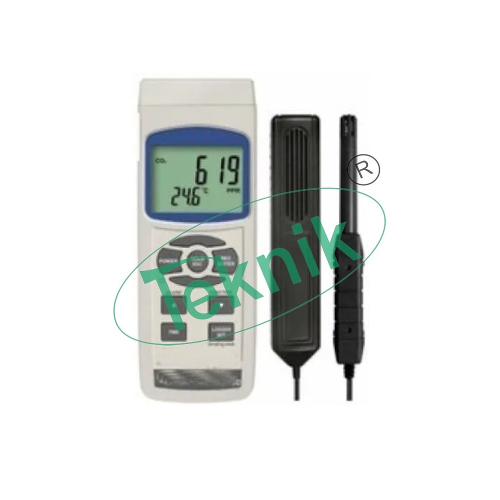 Co2 Meter - 0 To 5000 Ppm Range, 20 Ppm Resolution | General Lab Equipment Use