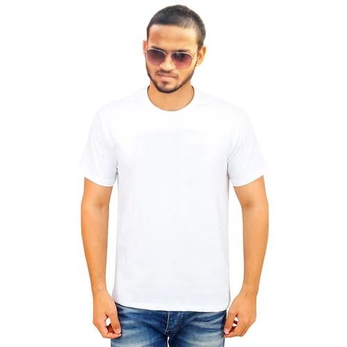 Plain Polyester T Shirt For Sublimation - Color: Different Available