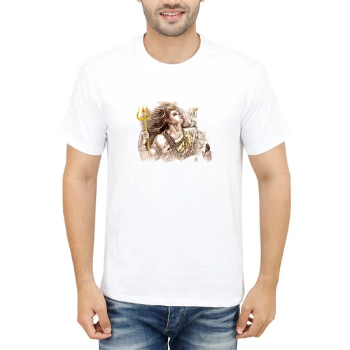 Om Namah Shivay Print T-Shirts - Color: Different Available