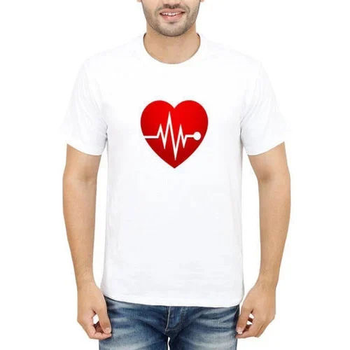 Customized Printed T Shirt - Color: Different Available