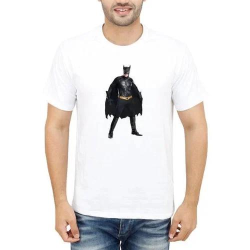 Mens Batman Printed T Shirt