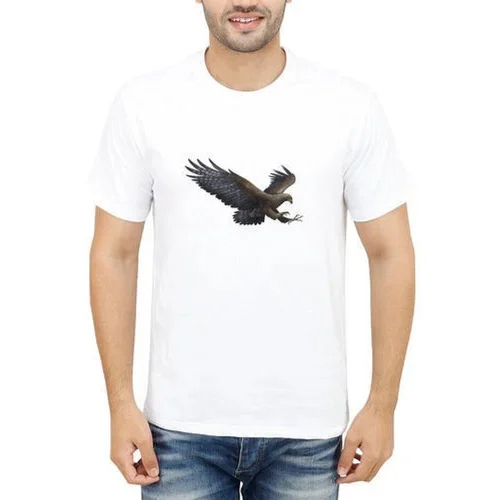 White Bird Printed T Shirt