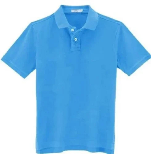 Mens Polyester Collar T Shirts