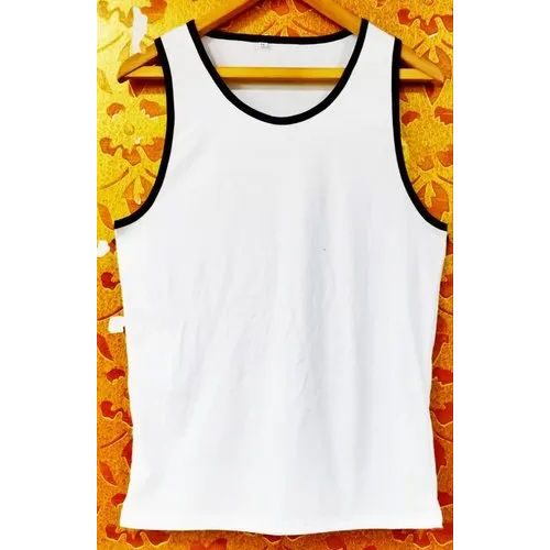 Gents Cotton Vests - Color: Different Available